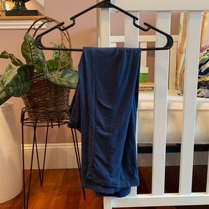 Blue leggings!